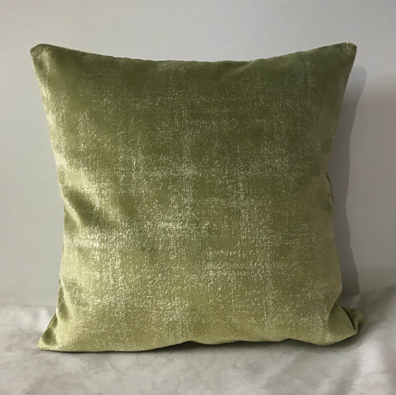 Lime Green Pillow Cover Velvet Pillow All Size Pillows Custom Etsy