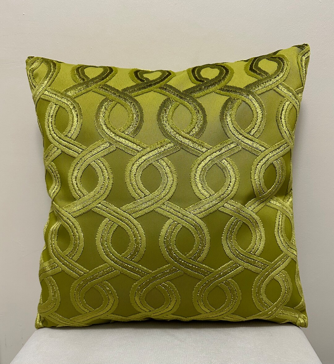 Lime Green Pillow Cover Velvet Pillow All Size Pillows Custom Made Pillow Velvet Pillow Cover