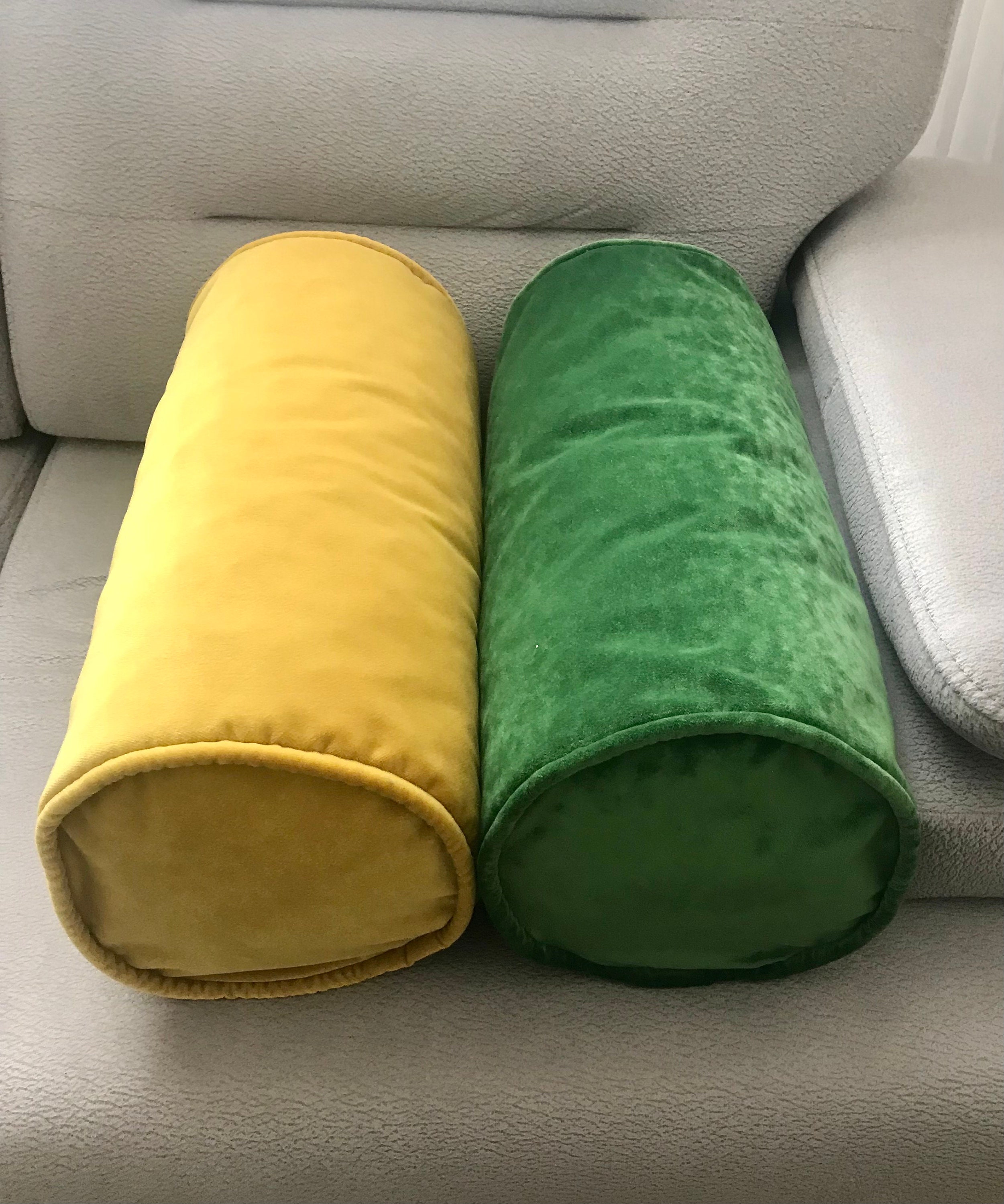 Mustard Velvet Bolster Pillow Cover Decorative Bolster Pillow Luxury Bolstervelvetcover Sofa Bolster Coversoft Velvet Neckpillow Roll Pillow Etsy