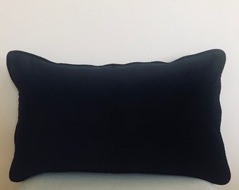 Black Pillow Cover, Velvet Pillow, All Size Pillows, Custom Made Pillow, Velvet Pillow Cover, 18X18 Velvet Cushion Cover, Decorative Pillows