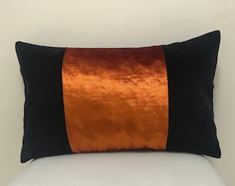 Black Pillow Cover, Velvet Pillow, All Size Pillows, Custom Made Pillow, Velvet Pillow Cover, 18X18 Velvet Cushion Cover, Decorative Pillows