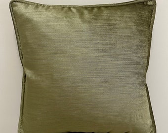 Green Pillow Cover, Velvet Pillow, All Size Pillows, Custom Made Pillow, Velvet Pillow Cover, 18X18 Velvet Cushion Cover, Decorative Pillows