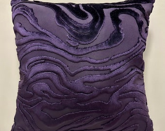 Purple Pillow Cover, Velvet Pillow, All Size Pillows Custom Made Pillow, Velvet Pillow Cover, 18X18 Velvet Cushion Cover, Decorative Pillows