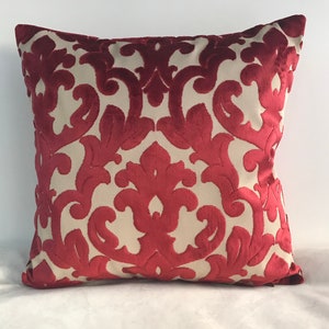 Burgundy Pillow Cover, Velvet Pillow,All Size Pillows Custom Made Pillow, Velvet Pillow Cover, 18X18 Velvet Cushion Cover Decorative Pillows