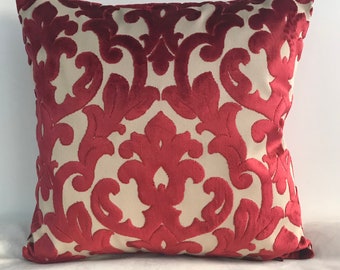 Burgundy Pillow Cover, Velvet Pillow,All Size Pillows Custom Made Pillow, Velvet Pillow Cover, 18X18 Velvet Cushion Cover Decorative Pillows