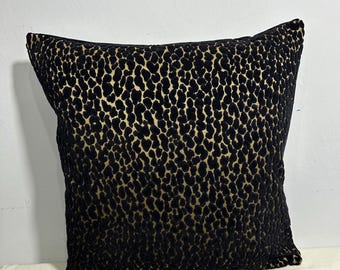 Black Velvet Pillow Cover, Black Pillow Cover, All Size Pillow, Luxury Pillow, Throw Velvet Pillow, Velvet Cushion Cover, Euro Sham Pillow