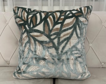 Mint Velvet Pillow Cover, Mint Pillow Cover, Euro Sham Pillow, Custom Made Pillow,Velvet Pillow Case, Velvet Cushion Cover,Decorative Pillow