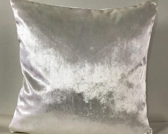 Bright White Pillow Cover, White Velvet Pillow, All Size Pillow, Velvet Pillow Case,18X18 20X20 22X22 Velvet Cushion Cover Decorative Pillow