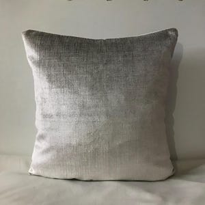 Shiny Beige Pillow Cover, Beige Velvet Pillow, All Size Pillow, Custom Made Pillow, Velvet Pillow Case 18X18 20X20 22X22 Velvet Cushion Case