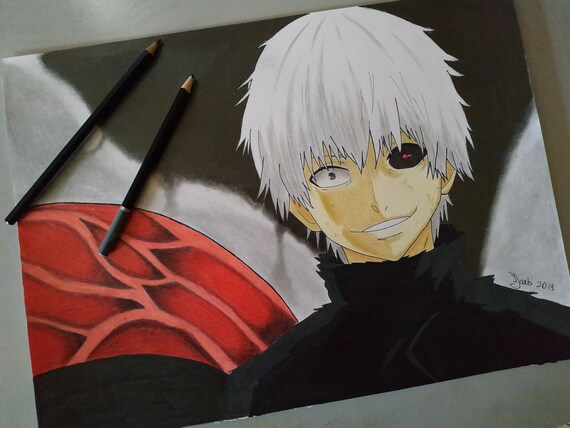 Ken Kaneki White Hair Etsy Ken Kaneki White Hair Etsy