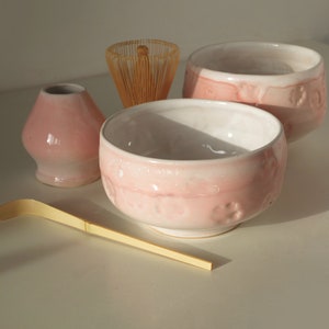 Authentic Ceramic Matcha Tool Kit Set with Bamboo Tools – APEX S.K.