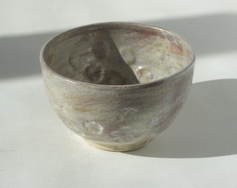 Matcha bowl Handmade ceramic Sakura pearl Chawan