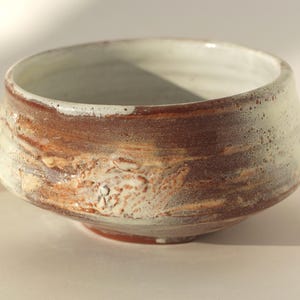 Matcha set Handmade ceramic unique Chawan & Whisk holder
