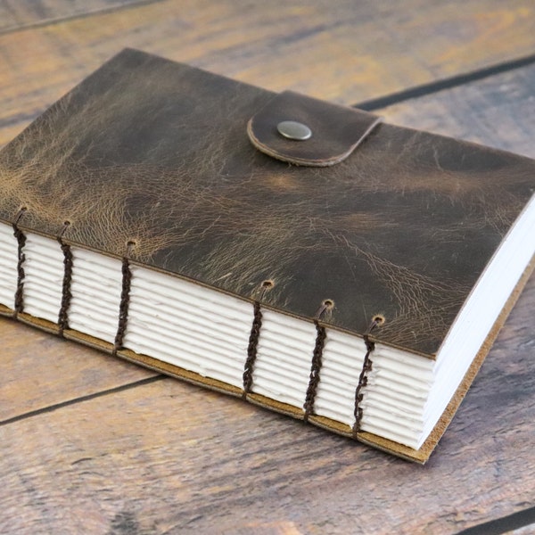 Leather Bound Book - Etsy
