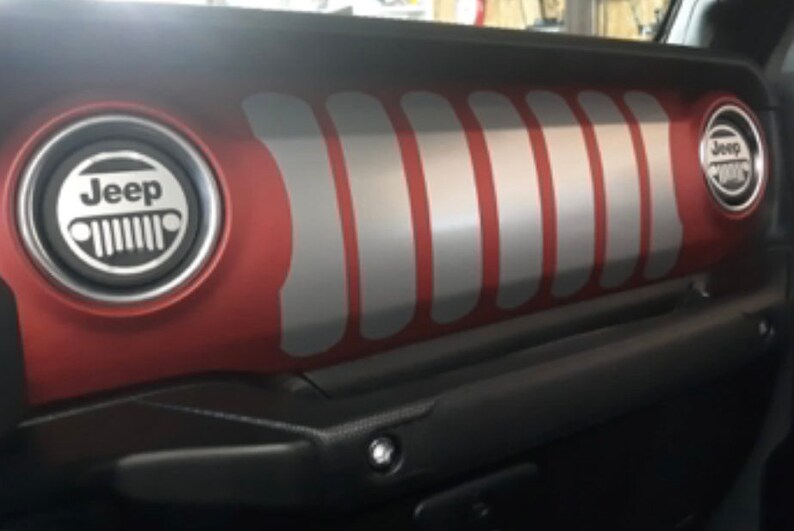 Jt/Jl Jeep Gladiator/ Wrangler dash decal Etsy