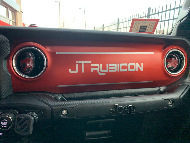 Jt/Jl Jeep Gladiator/ Wrangler dash decal Etsy