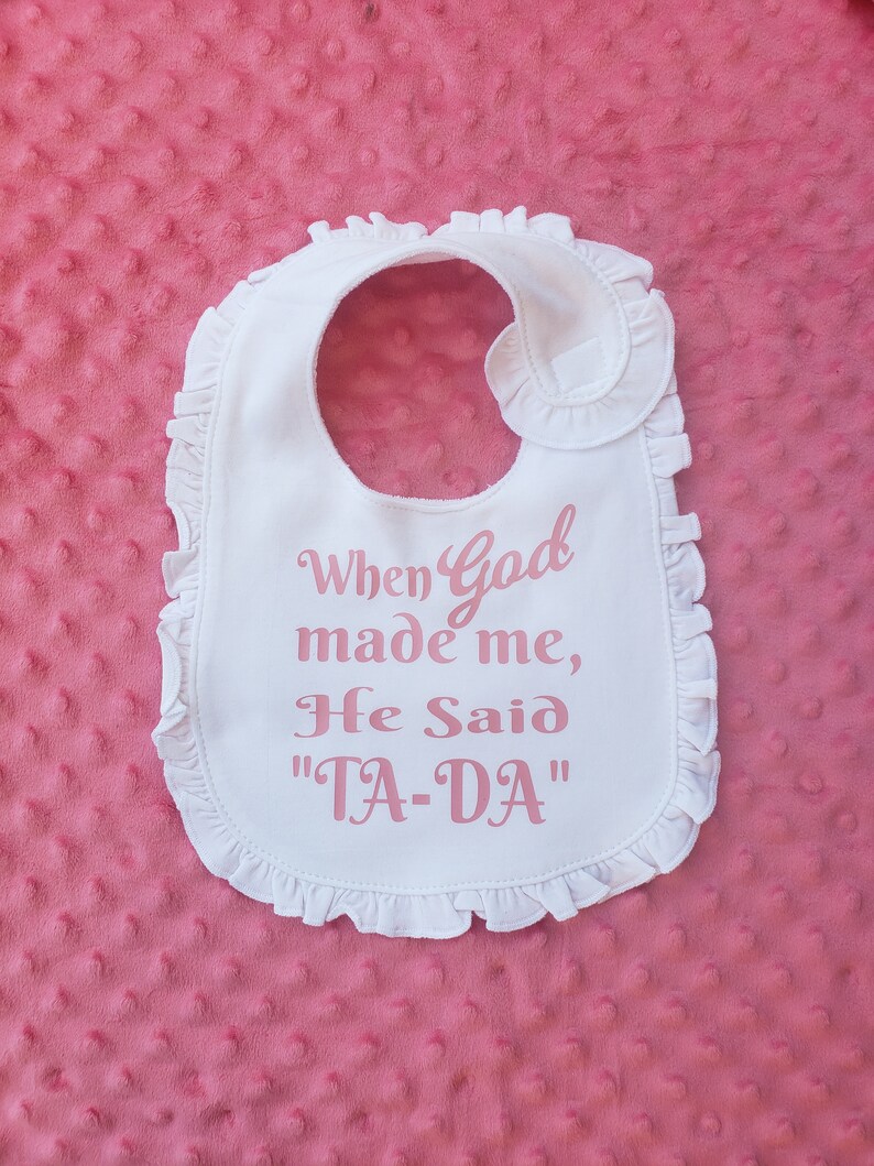 Baby girl/'s bib