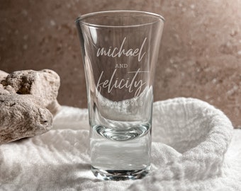 Engraved Shot Glasses | Wedding Favors, Hens Party Bomboniere