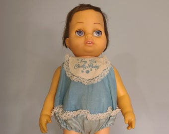 Mattel Tiny Chatty Baby Doll vintage des années 1960 / Poupée parlante / poupée vintage / années 1960 / Babydoll / Fashion Doll / jouet vintage