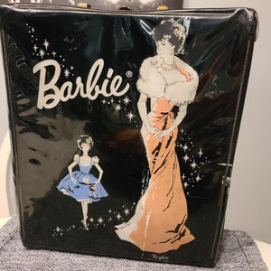 1962 barbie doll case shop