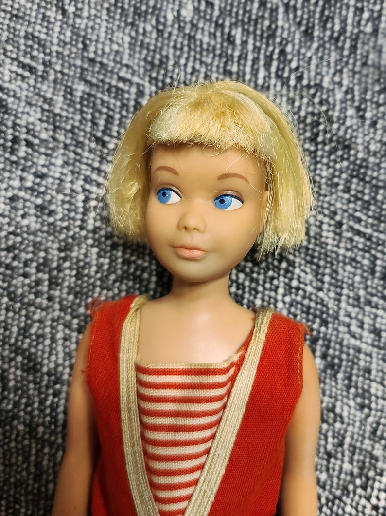 1960s Vintage Skipper Barbie Doll / Mattel Vintage Barbie Doll Etsy