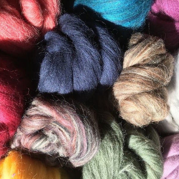 Kromski Polish Merino Wool By The Ounce / Spinning Wool 1oz / Felting Wool / Spinning Fiber / Felting Fiber / Craft Wool By The Ounce