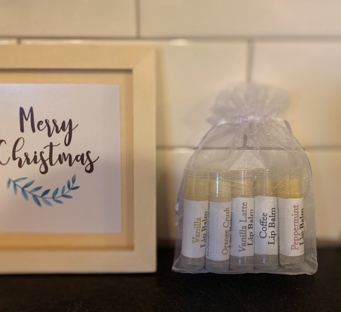 Lip Balm Variety Pack Gift Bag Etsy