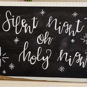 Silent night oh holy night