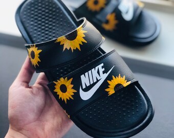 sunflower nike sandals