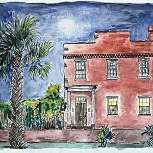 Custom House Watercolor