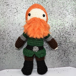 Male Dwarf Amigurumi Crochet Doll
