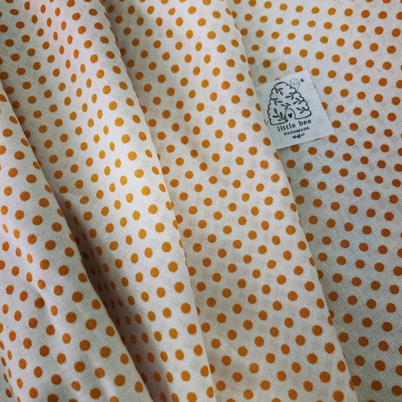 polka dot crib sheet