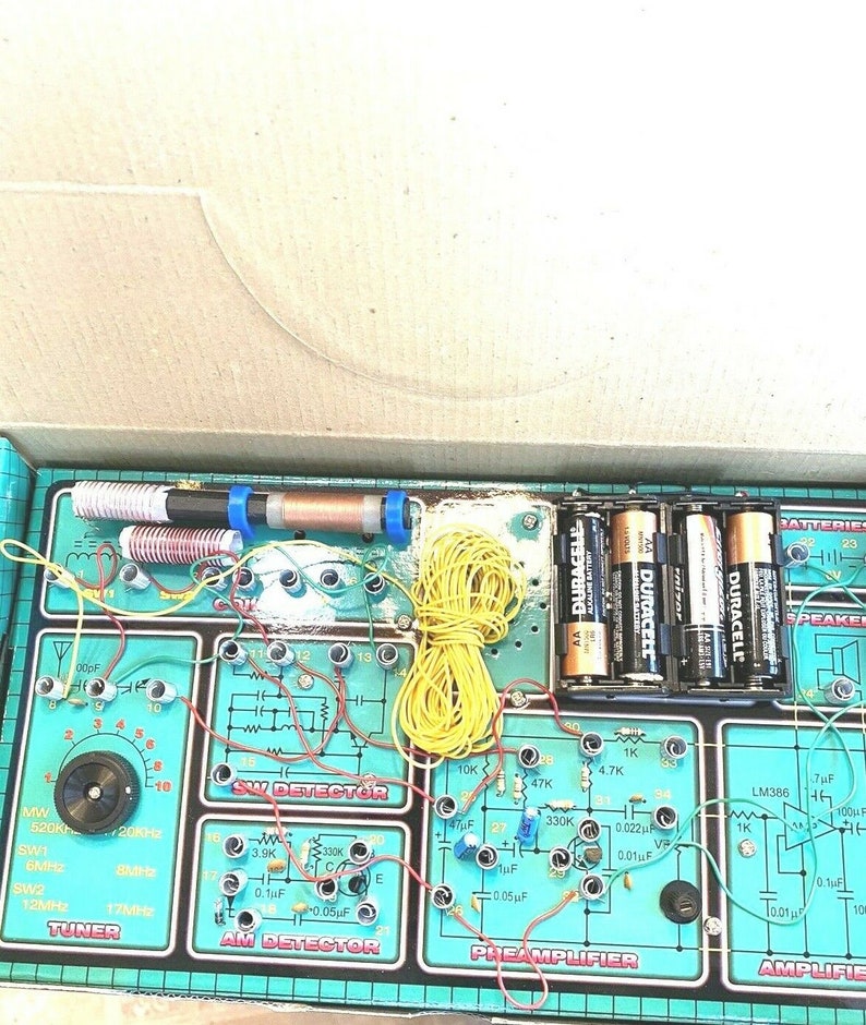 Vintage Radio Shack 280183 AM Shortwave Radio Kit. 68MHz and Etsy