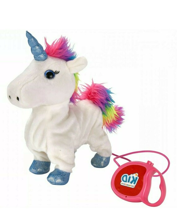 kid connection walking pet unicorn