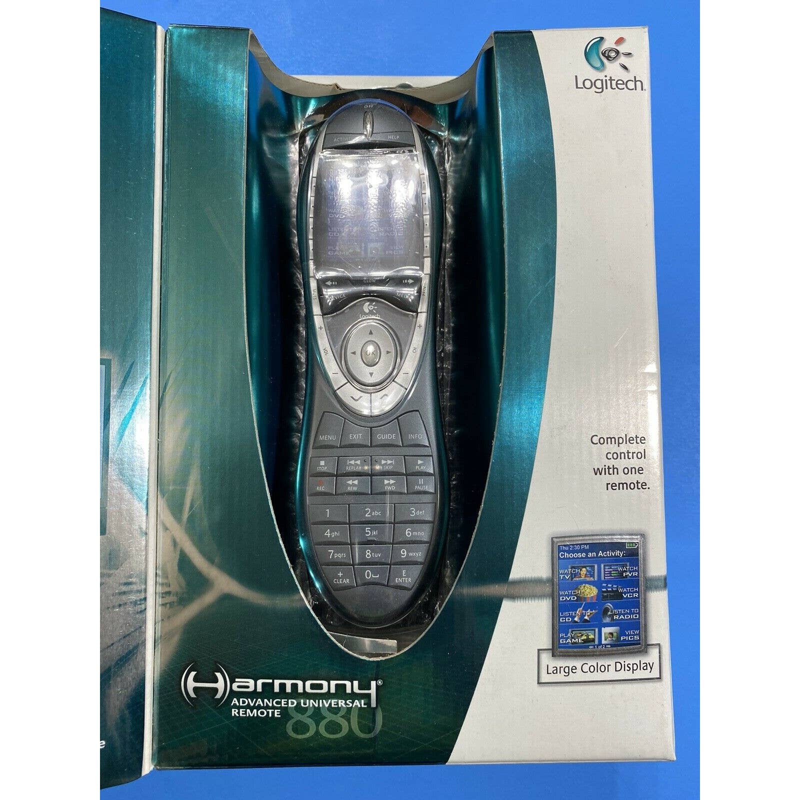 Logitech Harmony 880 Advanced Universal Remote Control Etsy