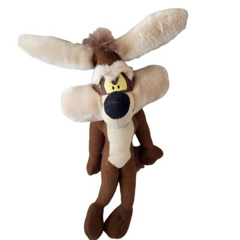 roadrunner and coyote plush