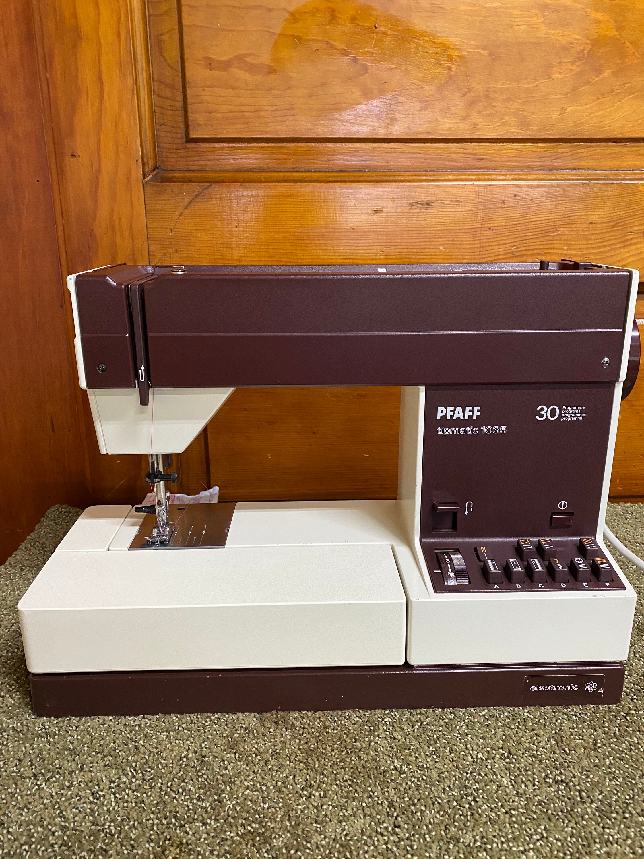 PFAFF Tipmatic 1035 made in west Germany Restored Etsy