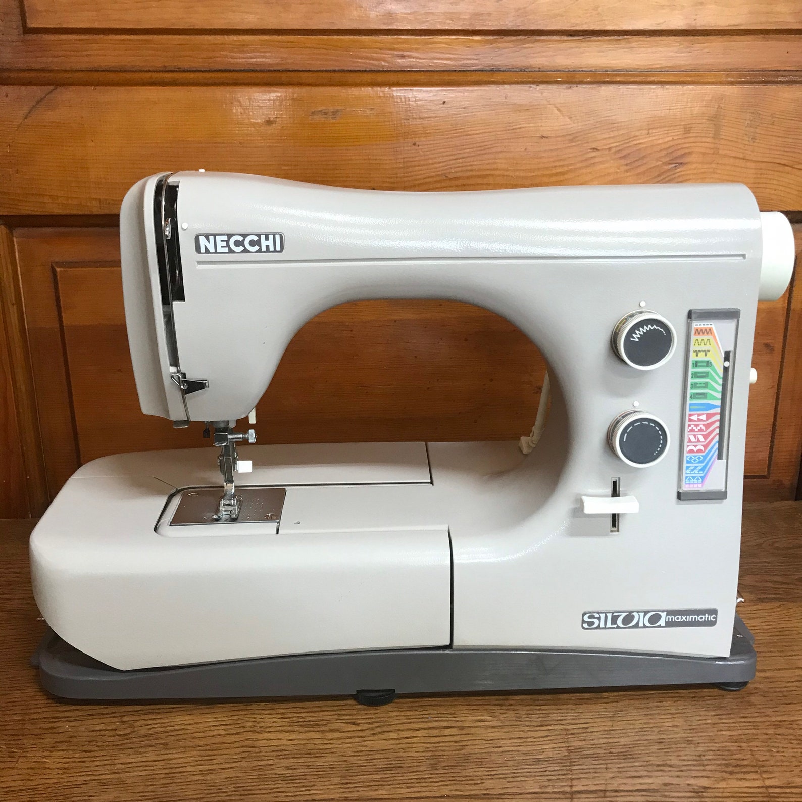 Restored Necchi Silvia Maximatic 586 sewing machine Etsy