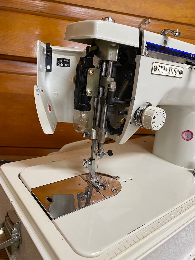 Janome Vogue Stitch Zig Zag Sewing Machine Mechanically Restored Etsy