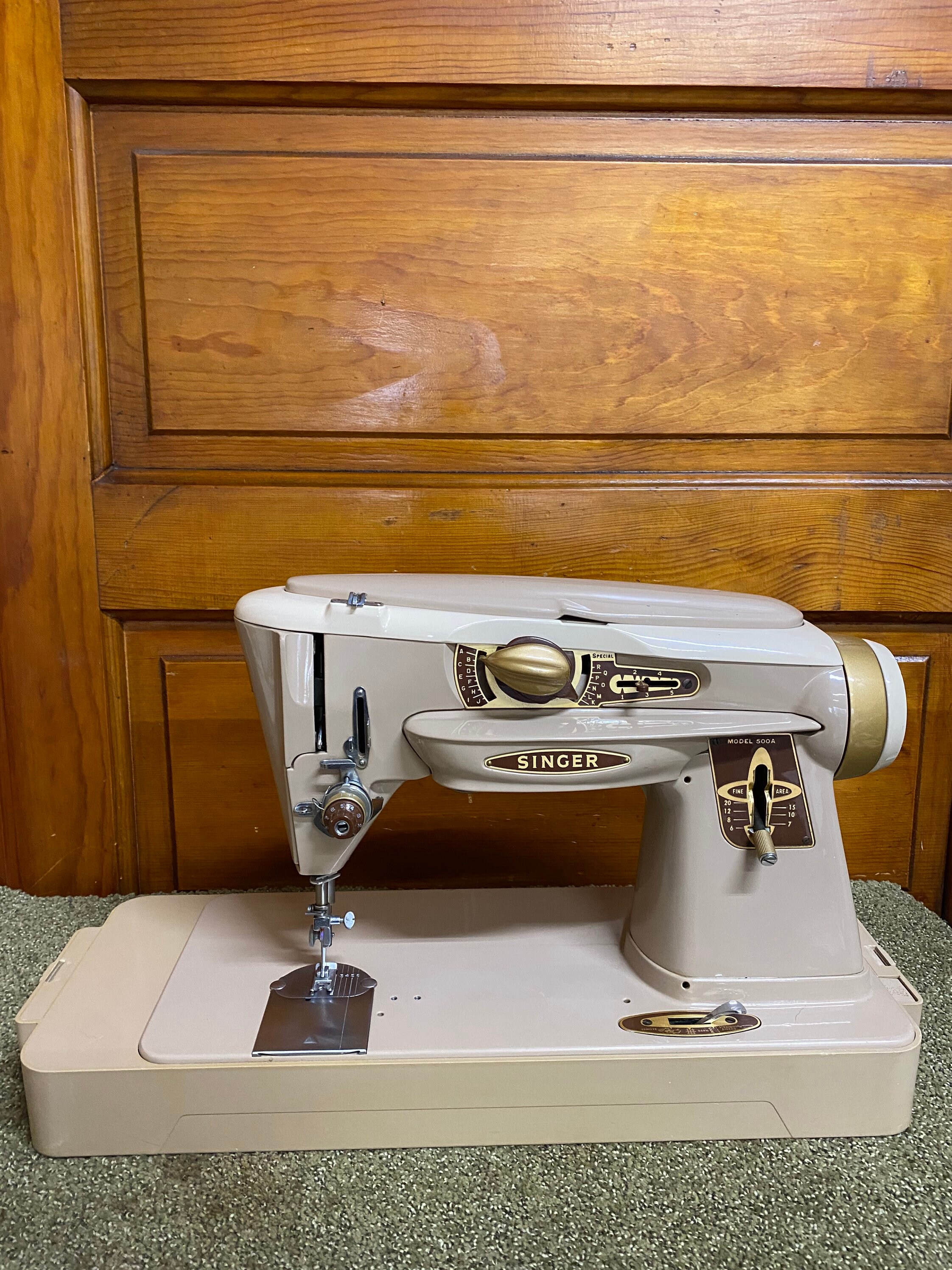Restored Singer 500A Slant-O-Matic sewing machine | Etsy