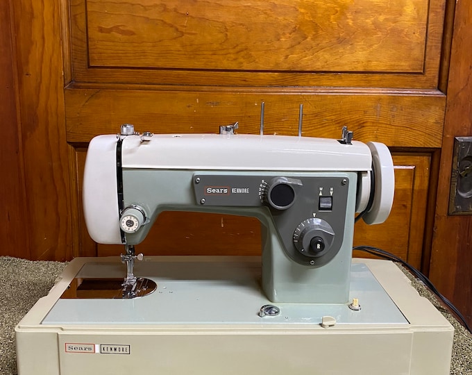 Sears Kenmore Zigzag Sewing Machine Restored Model 148.13000 Etsy
