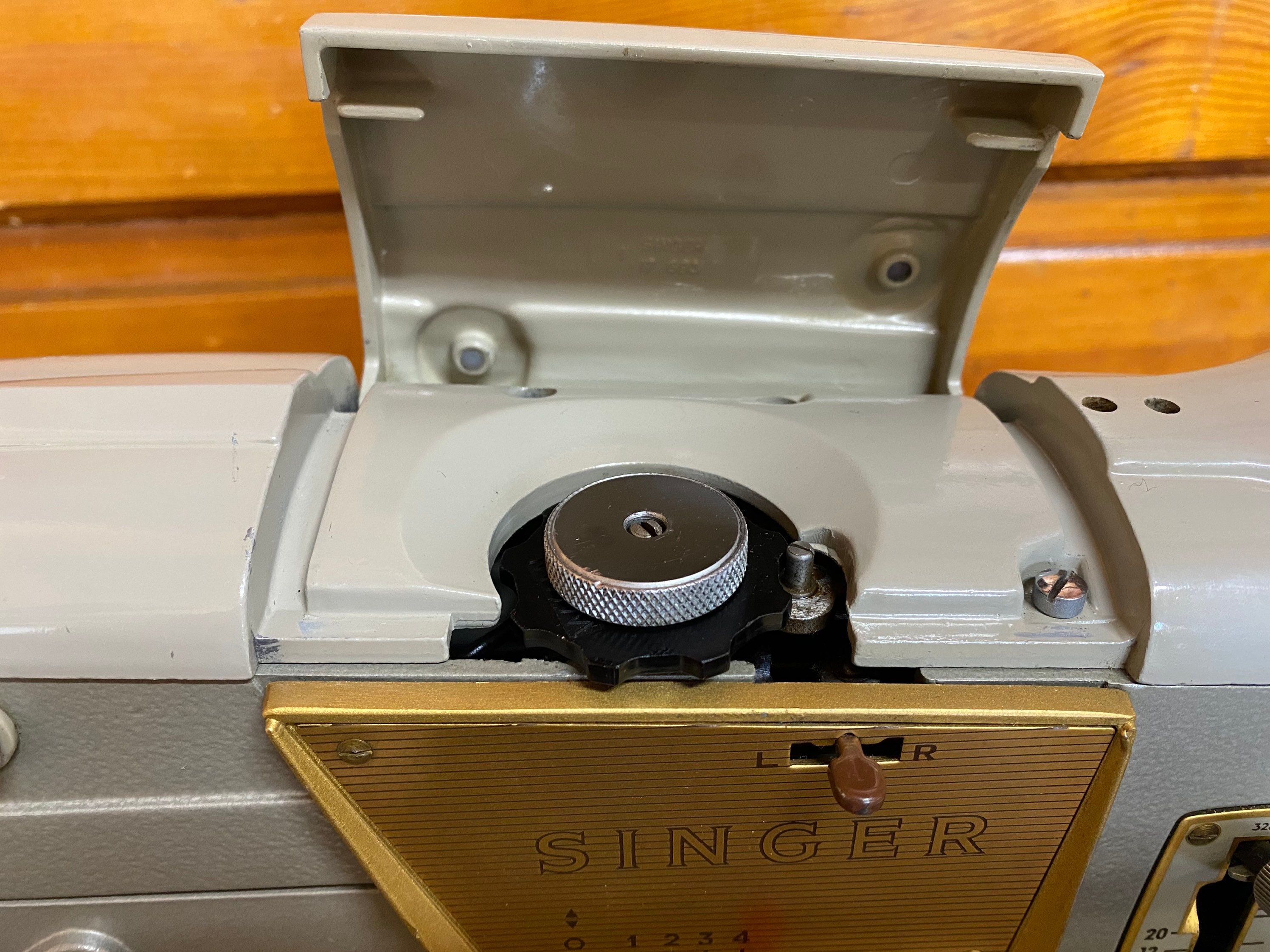 Restored Singer 328K Styleomatic Sewing Machine Metal Gears Etsy