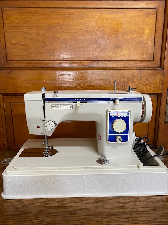 Janome Vogue Stitch Zig Zag Sewing Machine Mechanically Restored