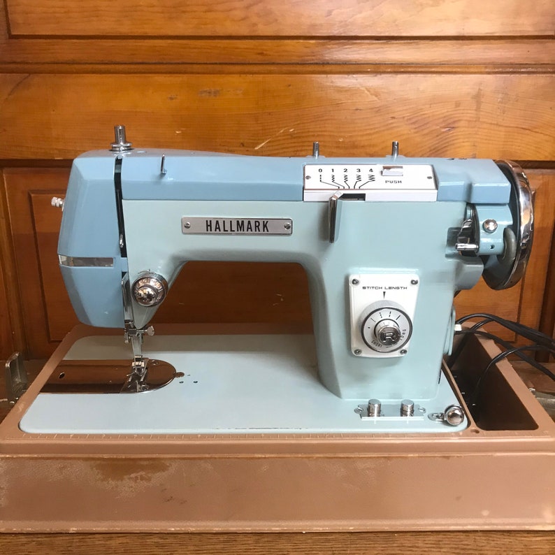 Hallmark Zigzag Sewing Machine Made in Japan by Nelco Etsy