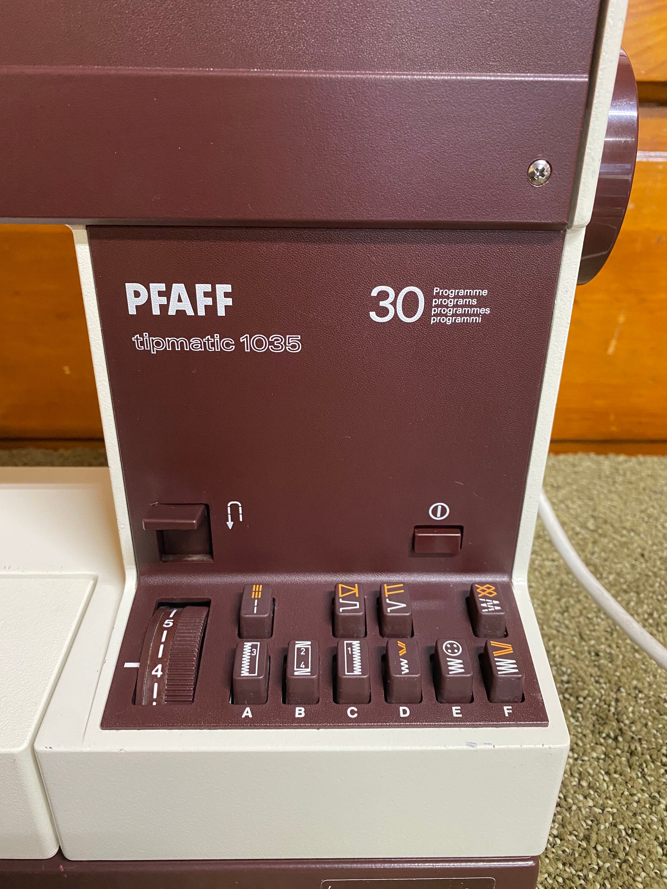 PFAFF Tipmatic 1035 made in west Germany Restored Etsy