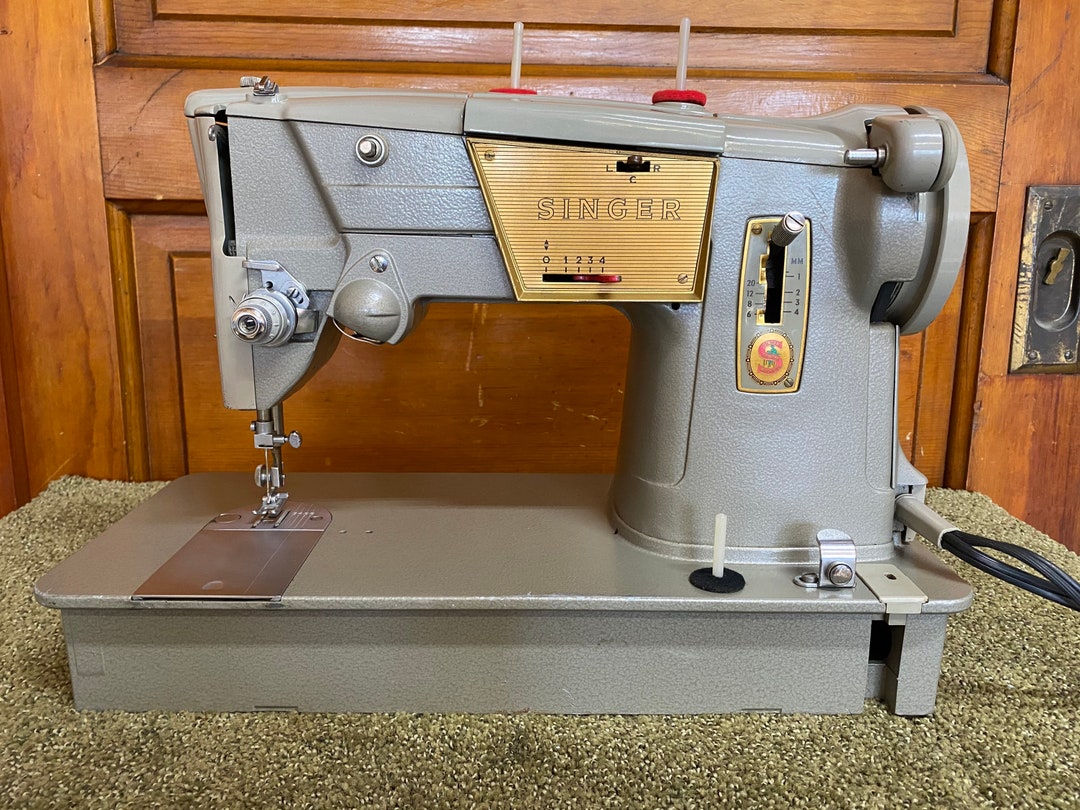 Restored Singer 328K Styleomatic Sewing Machine Metal Gears Etsy