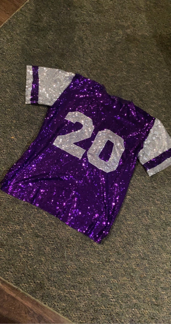 custom sequin jersey