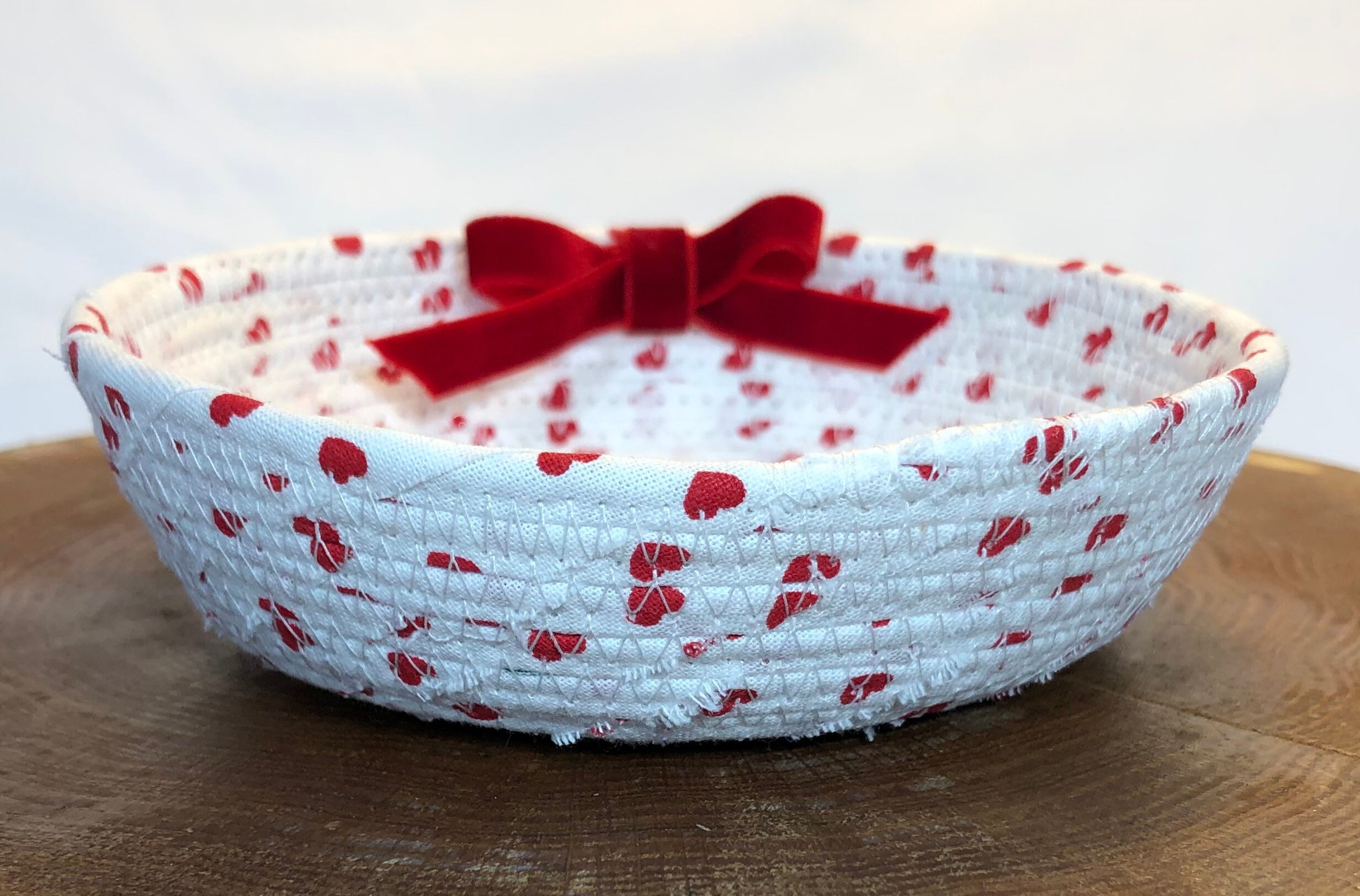 Jewelry basket Valentines Day Valentine gift Handmade One Etsy