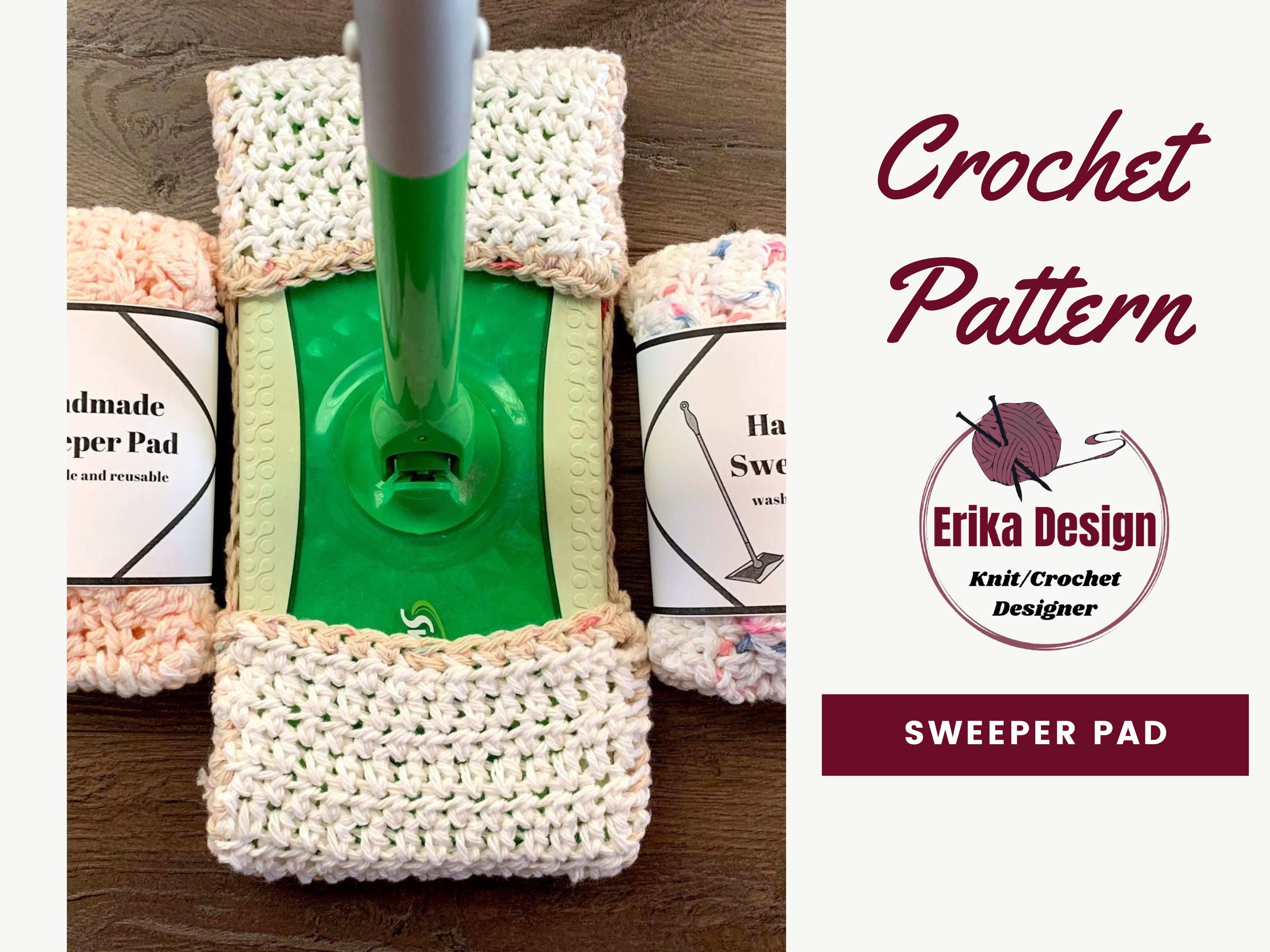 Reusable Swiffer Wet Jet Pad Crochet Pattern 