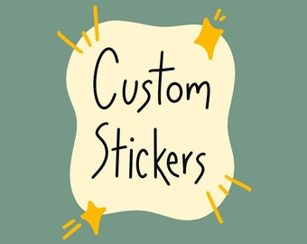 Comission Cute Sticker Custom Sticker